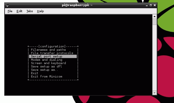 minicom pi